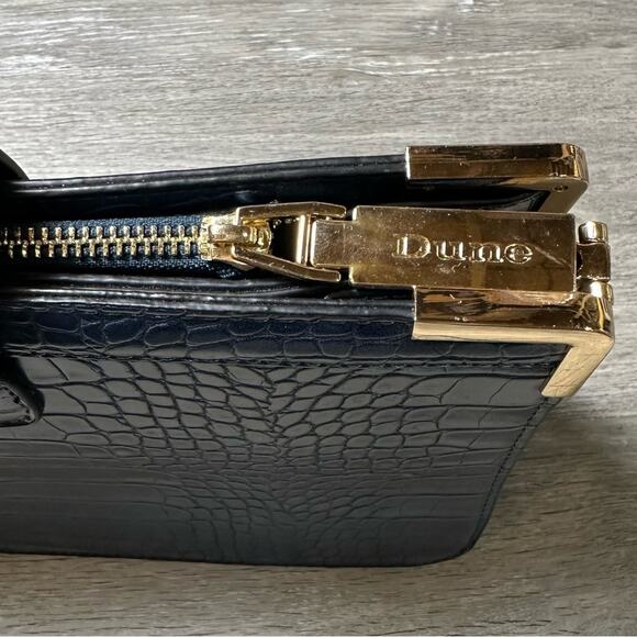 Dune Snakeskin Blue Crosssbody Bag - Picture 3 of 9